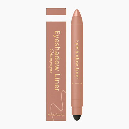 💖PROMOTION DU DERNIER JOUR - 50% DE RÉDUCTION 💖 Fard à paupières et eye-liner 2 en 1 avec pinceau estompeur