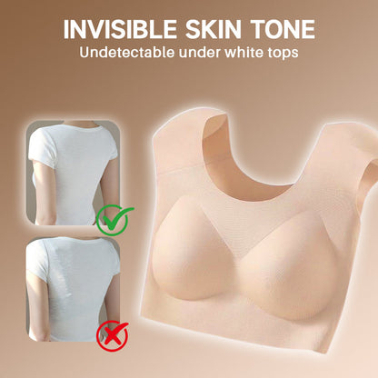 🔥Stock limité disponible 50% de réduction🔥Sous-vêtements 2 en 1 sans coutures pour femmes avec épaulettes intégrées