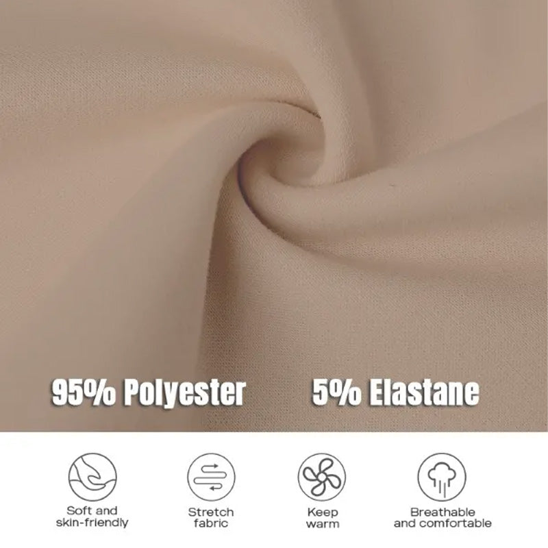 💥Vinterrea med 50 % rabatt💥Långärmad tröja med dragkedja och slits, avslappnad sweatshirtklänning