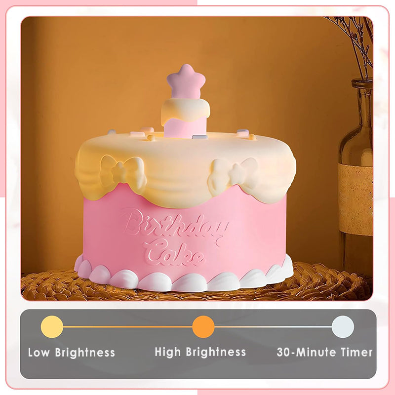 ✨ LAST DAY PROMOTION - 50%OFF ✨ Cute Cake-Shaped LED Night Light