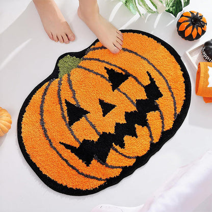 Tapis de salle de bain Halloween - Doux & Absorbant