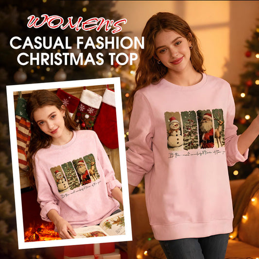 Casual Fashion Christmas Top voor dames