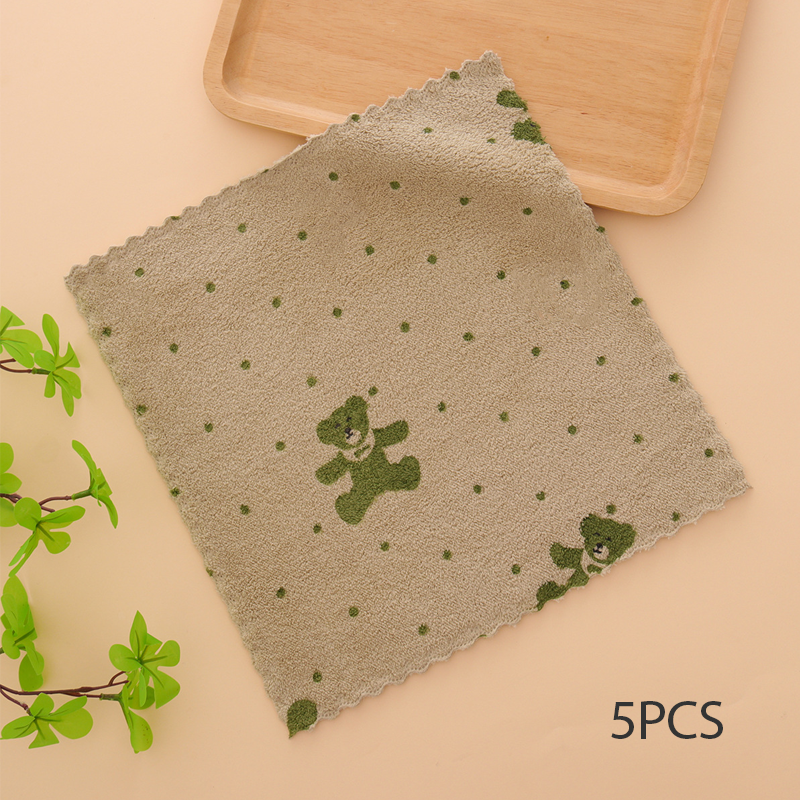 🏆DERNIER JOUR DE SOLDES EXCEPTIONNELLES : 49 % DE RÉDUCTION !🔥Plus vous achetez, plus vous économisez🎉Lot de 5 torchons en flanelle corail pour usage domestique