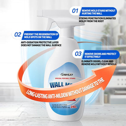 ✨Lanwexy Mould Removal Spray - Eliminates Stubborn Mould in Minutes, Prevents Regrowth on Tiles & Surfaces 🚿🧼