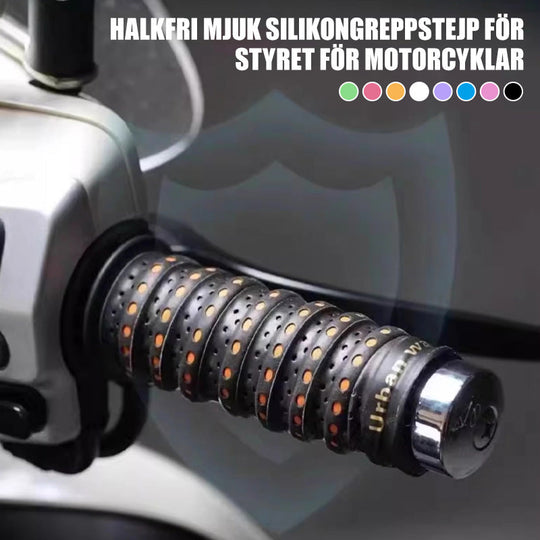 💯POSLEDNÍ DEN VÝPRODEJ S 50% SLEVOU🔥 Protiskluzová měkká silikonová páska na řídítka motocyklu