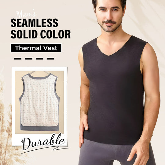 🔥 ORA CON IL 60% DI SCONTO! ✨ Gilet termico senza cuciture da uomo - Tessuto traspirante ultra morbido con design antistatico per un comfort che dura tutto il giorno 👕💨