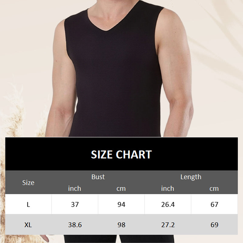 🔥 ORA CON IL 60% DI SCONTO! ✨ Gilet termico senza cuciture da uomo - Tessuto traspirante ultra morbido con design antistatico per un comfort che dura tutto il giorno 👕💨