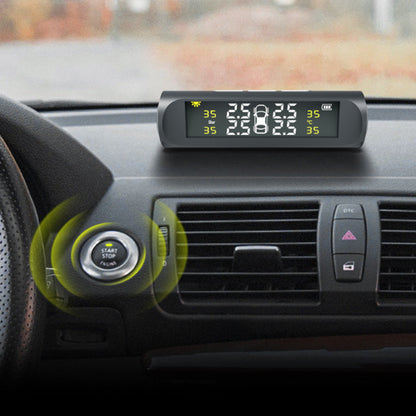 🔥Moniteur de pression des pneus à affichage solaire en temps réel sur les quatre roues