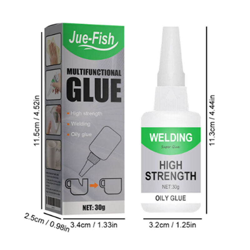 🛠️No tools. No drilling. Just glue！🔥Welding High-Strength Oily Glue