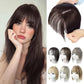 💥BIG SALE 🛒Natural Hair Toppers with Bangs for Women