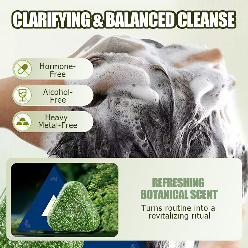 📣⏳Buy 2 Get 1 Free🔥Hot Sale 🔥Natural Shampoo Bar For Strengthening Hair