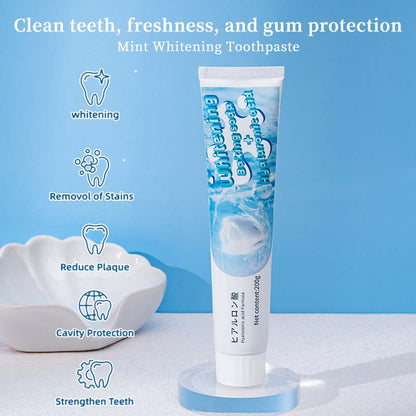 Dentifrice blanchissant au bicarbonate de soude et à la menthe