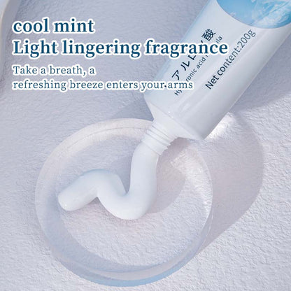 Dentifrice blanchissant au bicarbonate de soude et à la menthe