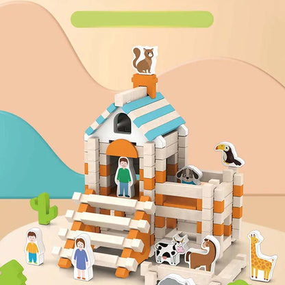 Blocchi educativi in ​​legno