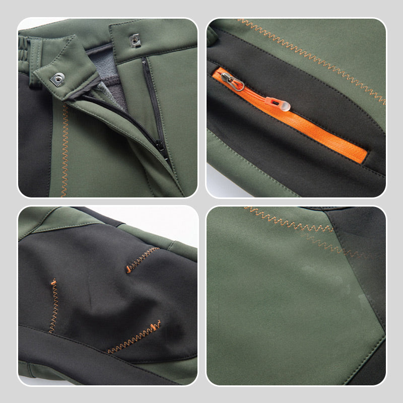 ✨HOT SALE 🎁Windproof Waterproof Warm Elastic Waist Hiking Pants