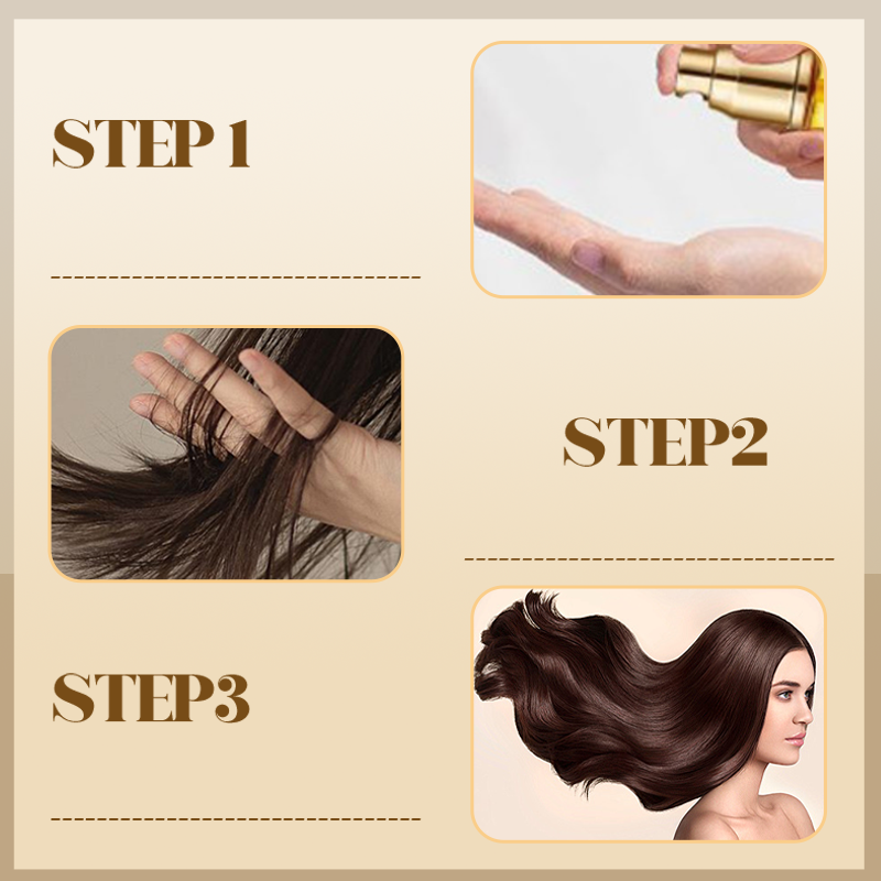 Spray d'huile capillaire nourrissant intensif