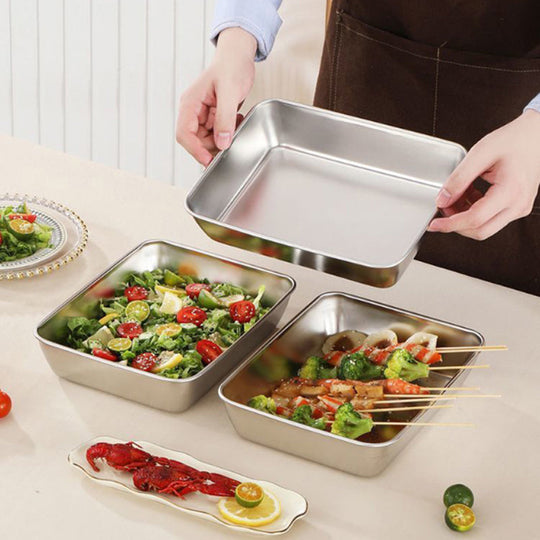 ✨Posledních deset hodin s 50% slevou! Jakmile to bude pryč, bude to pryč!🔥🥒Čtvercový plech z nerezové oceli