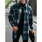 🔥 LAST DAY PROMOTION - 49%OFF 🔥 Plaid Turn-Down Collar Coat