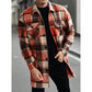 🔥 LAST DAY PROMOTION - 49%OFF 🔥 Plaid Turn-Down Collar Coat