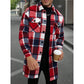 🔥 LAST DAY PROMOTION - 49%OFF 🔥 Plaid Turn-Down Collar Coat