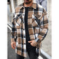 🔥 LAST DAY PROMOTION - 49%OFF 🔥 Plaid Turn-Down Collar Coat