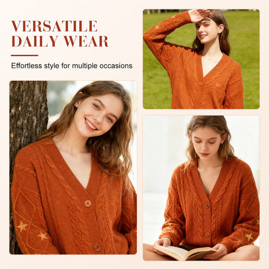Women’s Knit Button Down Cardigan
