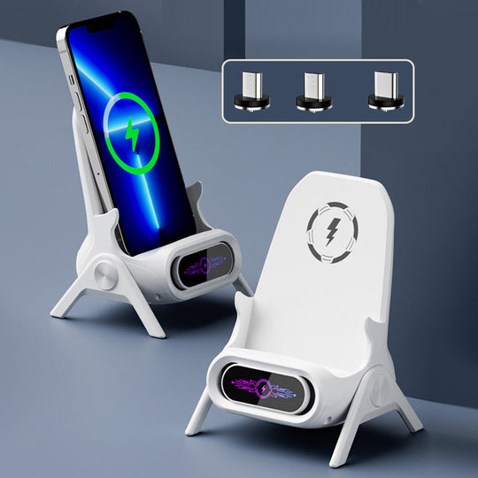 ⏳Offre à durée limitée : 50 % de réduction⏰Chargeur sans fil multifonctionnel pour téléphone avec support🔋