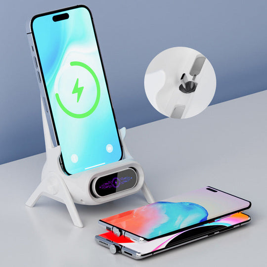 ⏳Offre à durée limitée : 50 % de réduction⏰Chargeur sans fil multifonctionnel pour téléphone avec support🔋