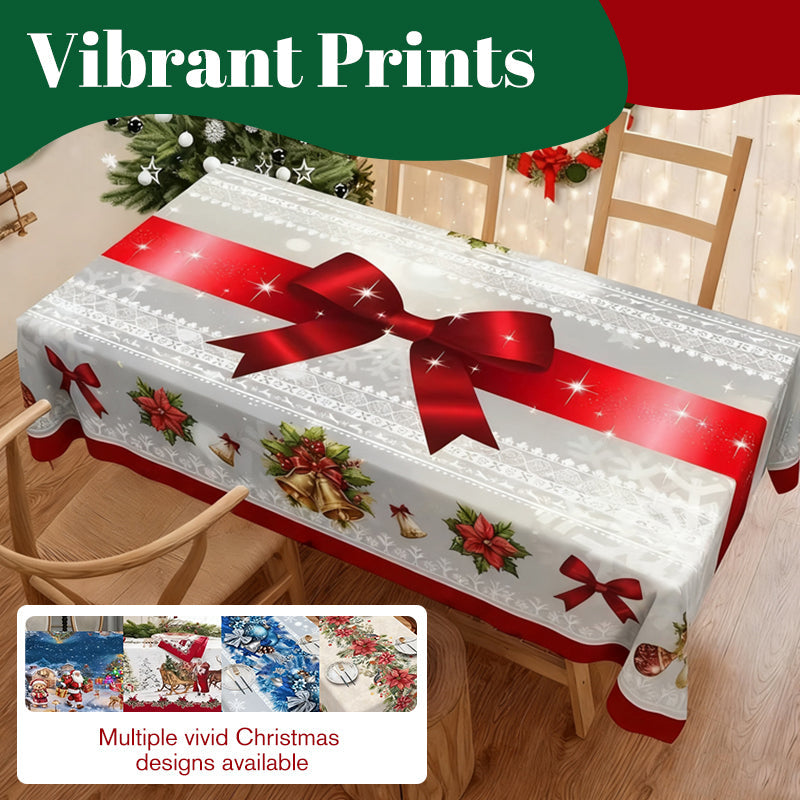 ✨Novedades navideñas✨Mantel con estampado navideño elegante