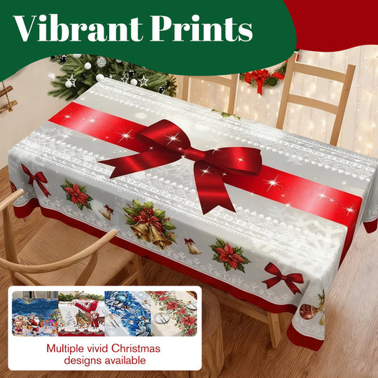 ✨Novedades navideñas✨Mantel con estampado navideño elegante