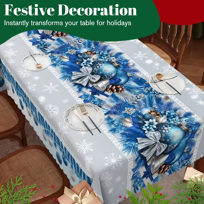 ✨Novedades navideñas✨Mantel con estampado navideño elegante
