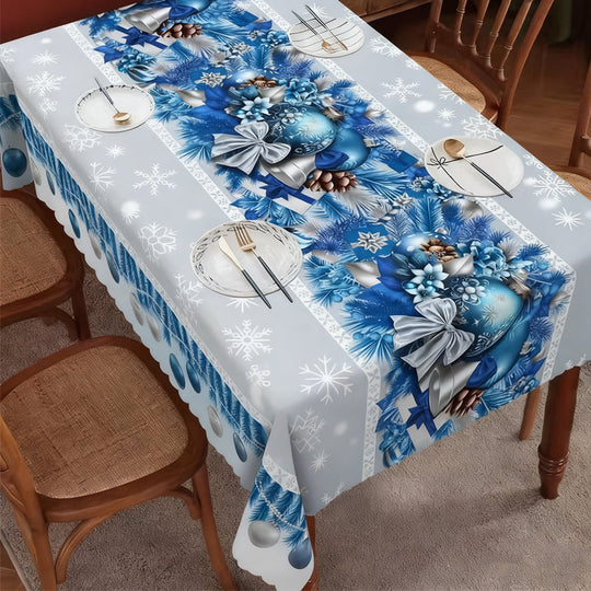 ✨Novedades navideñas✨Mantel con estampado navideño elegante