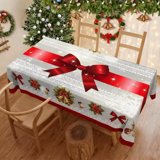 ✨Novedades navideñas✨Mantel con estampado navideño elegante