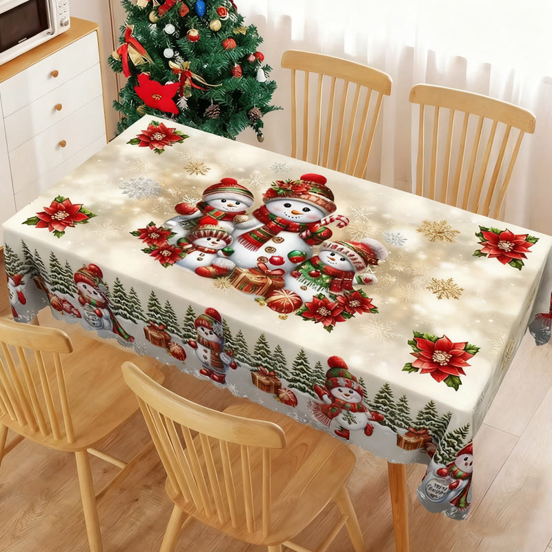 ✨Novedades navideñas✨Mantel con estampado navideño elegante