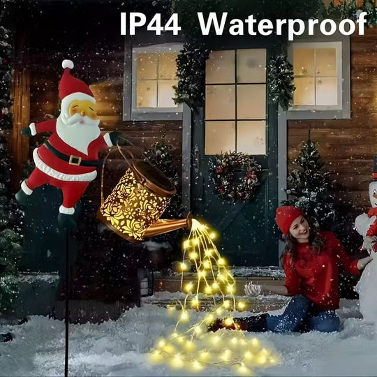 🎅Świąteczna lampa solarna na czajnik &  Kolekcja dekoracji ogrodowych z latarniami