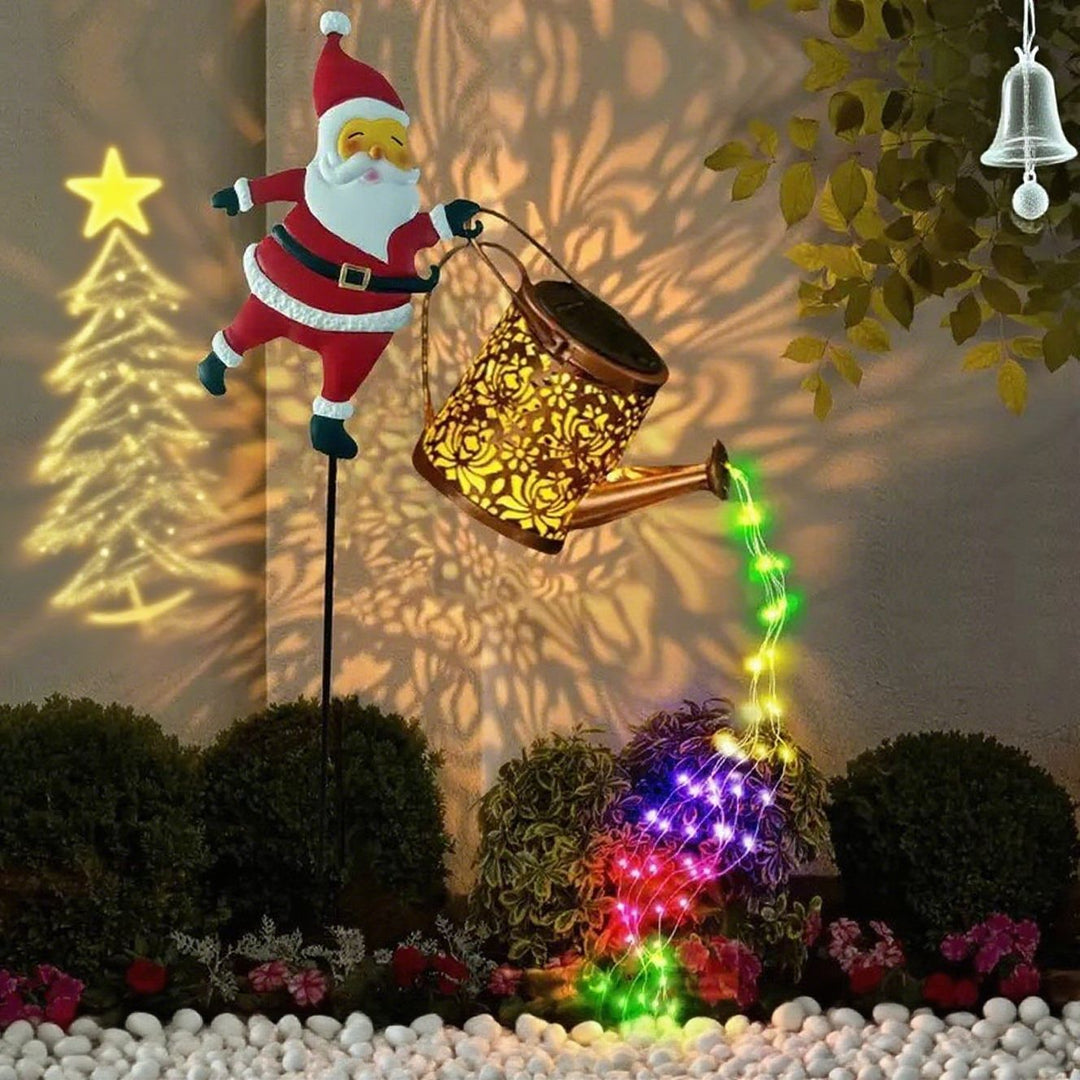 🎅Świąteczna lampa solarna na czajnik &  Kolekcja dekoracji ogrodowych z latarniami