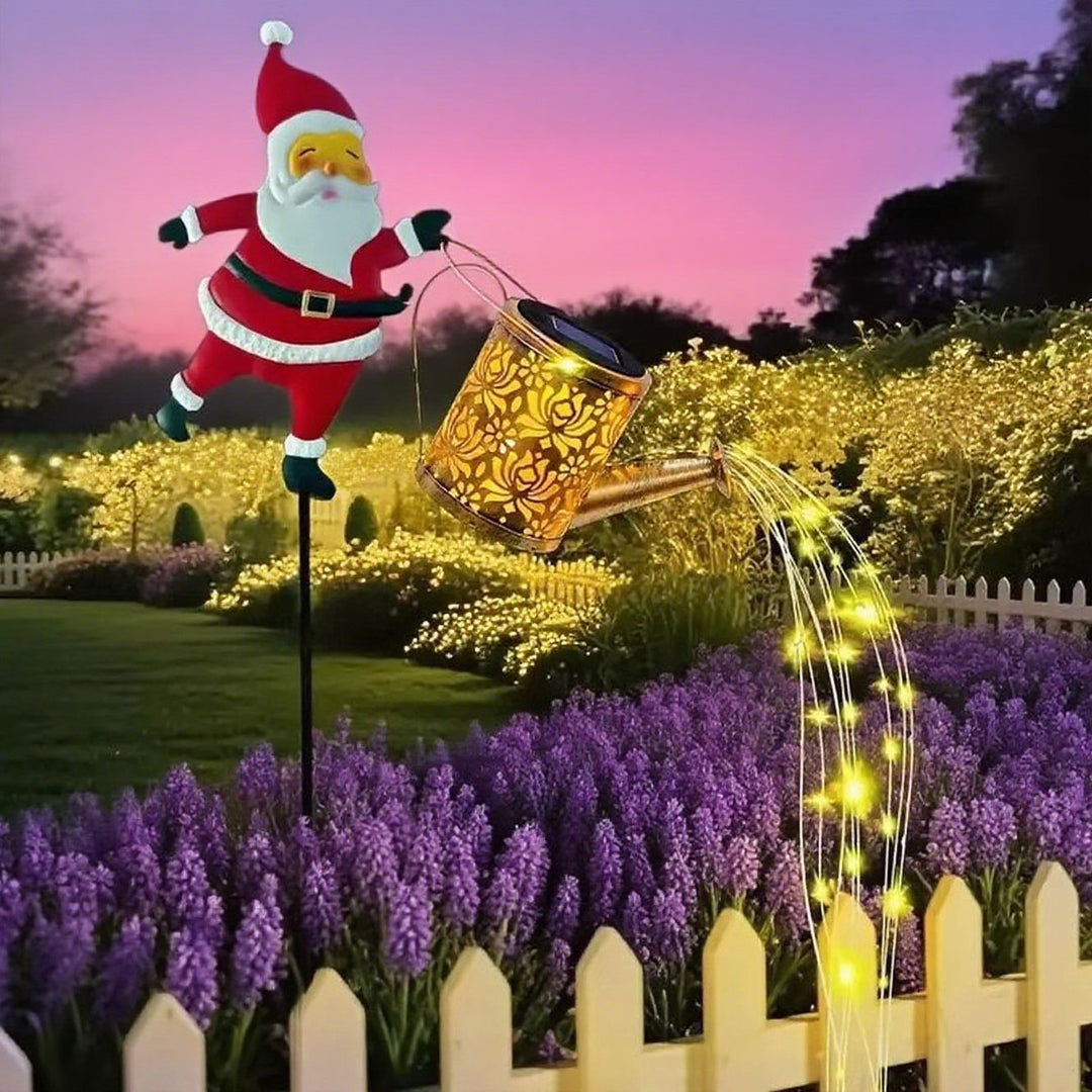 🎅Świąteczna lampa solarna na czajnik &  Kolekcja dekoracji ogrodowych z latarniami
