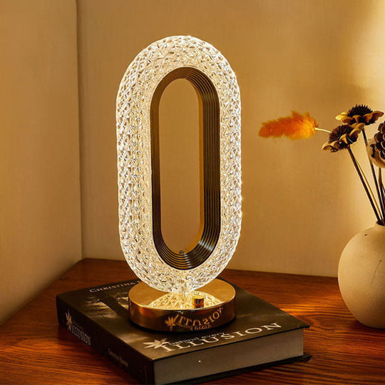 🎁Vánoční výprodej 50% SLEVA!!🎄PRODÁNO 50 000+! ✨Dobíjecí luxusní křišťálová LED noční lampa