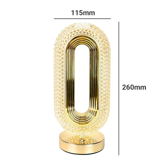 🎁Vánoční výprodej 50% SLEVA!!🎄PRODÁNO 50 000+! ✨Dobíjecí luxusní křišťálová LED noční lampa