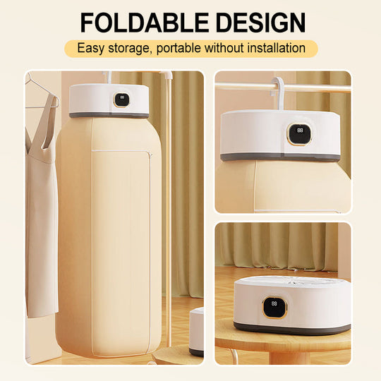 Mini-sécheuse pliable portable