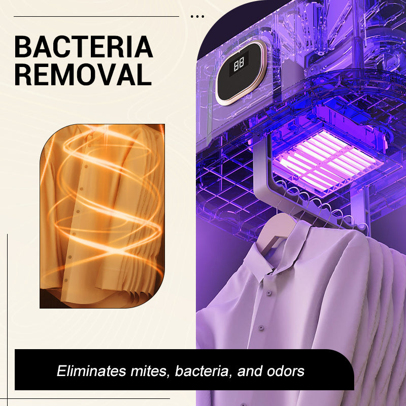 Kannettava kokoontaitettava minikuivain