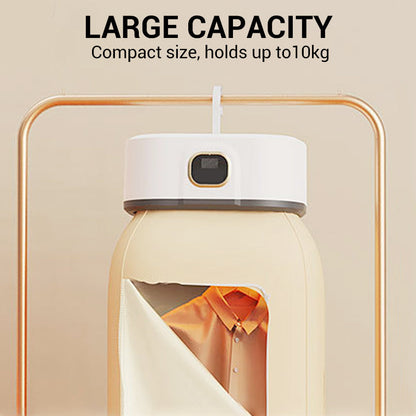 Kannettava kokoontaitettava minikuivain