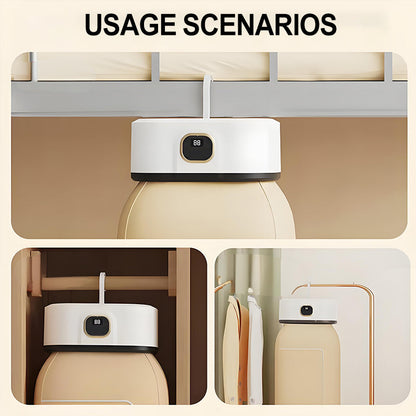 Kannettava kokoontaitettava minikuivain