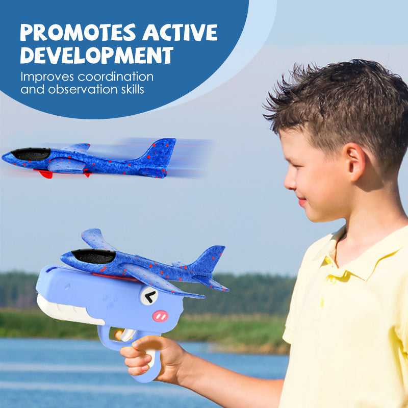 🎁🛩️Dinosaur Airplane Launcher Toy for Kids
