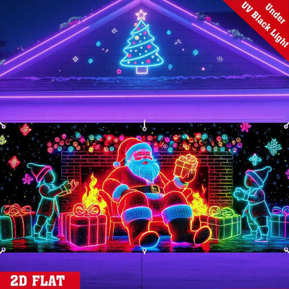 🎄Black Friday SALE 40% OFF!🔥Christmas Garage Door Cover Banner