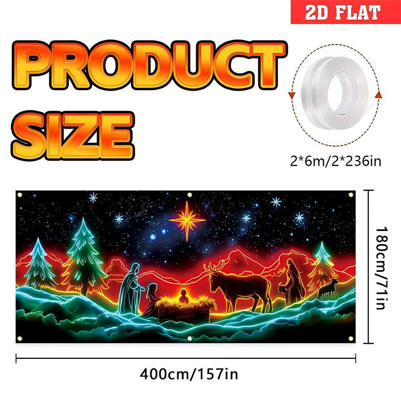 🎄Mustan perjantain ALE 40% POIS!🔥Jouluinen autotallin oven peitebanneri