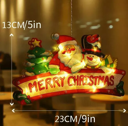 ⛄Przedsprzedaż świąteczna 50% TANIEJ🎄 Świąteczne lampki wiszące na okna💡Świąteczne lampki wiszące na okna