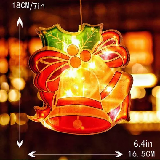 ⛄Przedsprzedaż świąteczna 50% TANIEJ🎄 Świąteczne lampki wiszące na okna💡Świąteczne lampki wiszące na okna
