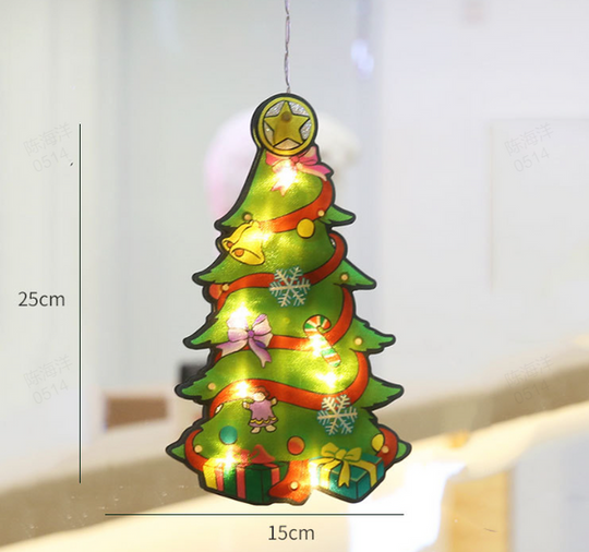 ⛄Przedsprzedaż świąteczna 50% TANIEJ🎄 Świąteczne lampki wiszące na okna💡Świąteczne lampki wiszące na okna