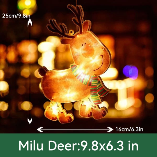 ⛄Przedsprzedaż świąteczna 50% TANIEJ🎄 Świąteczne lampki wiszące na okna💡Świąteczne lampki wiszące na okna